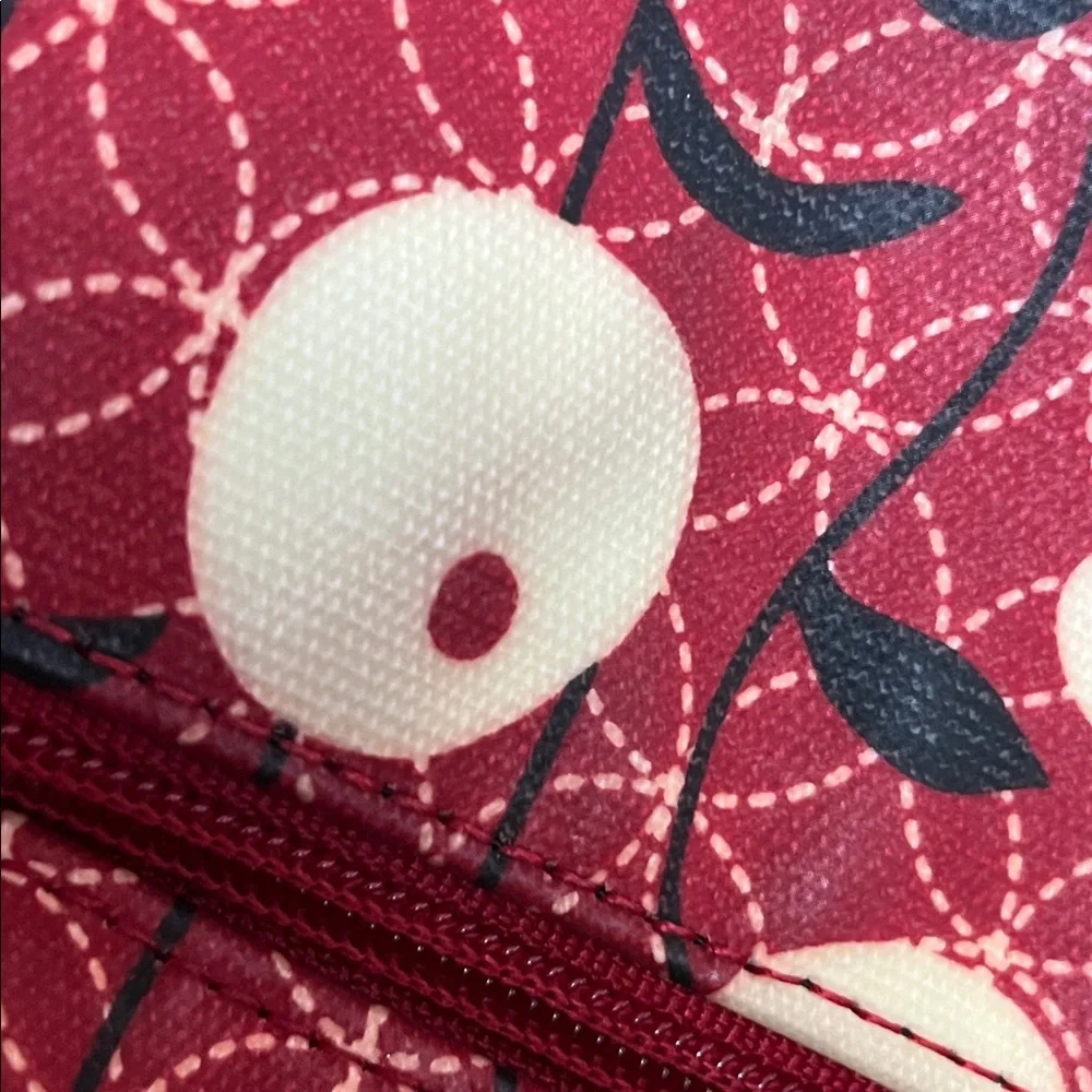 Petunia Pickle Bottom Red and White Floral Baby Bag